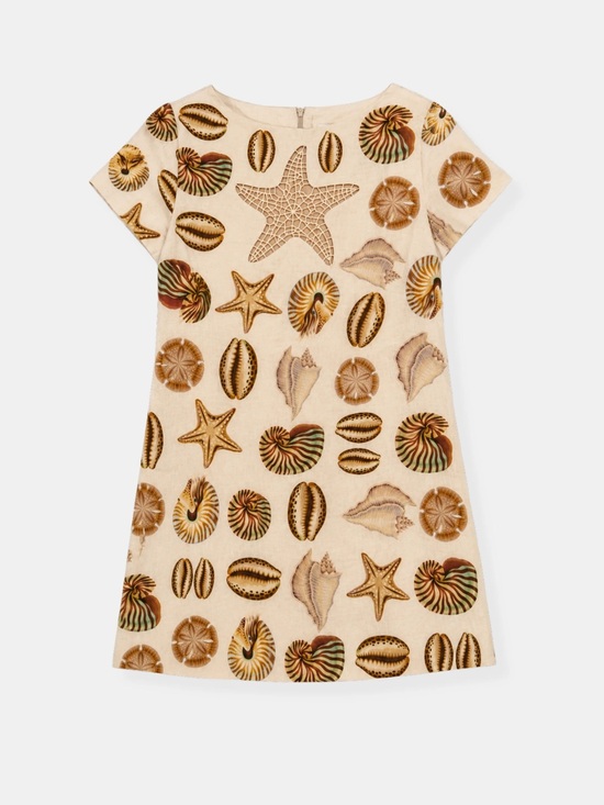 FARM Rio Dresses & Skirts - FARM RIO
MARINE SHELLS SHORT SLEEVE MINI DRESS